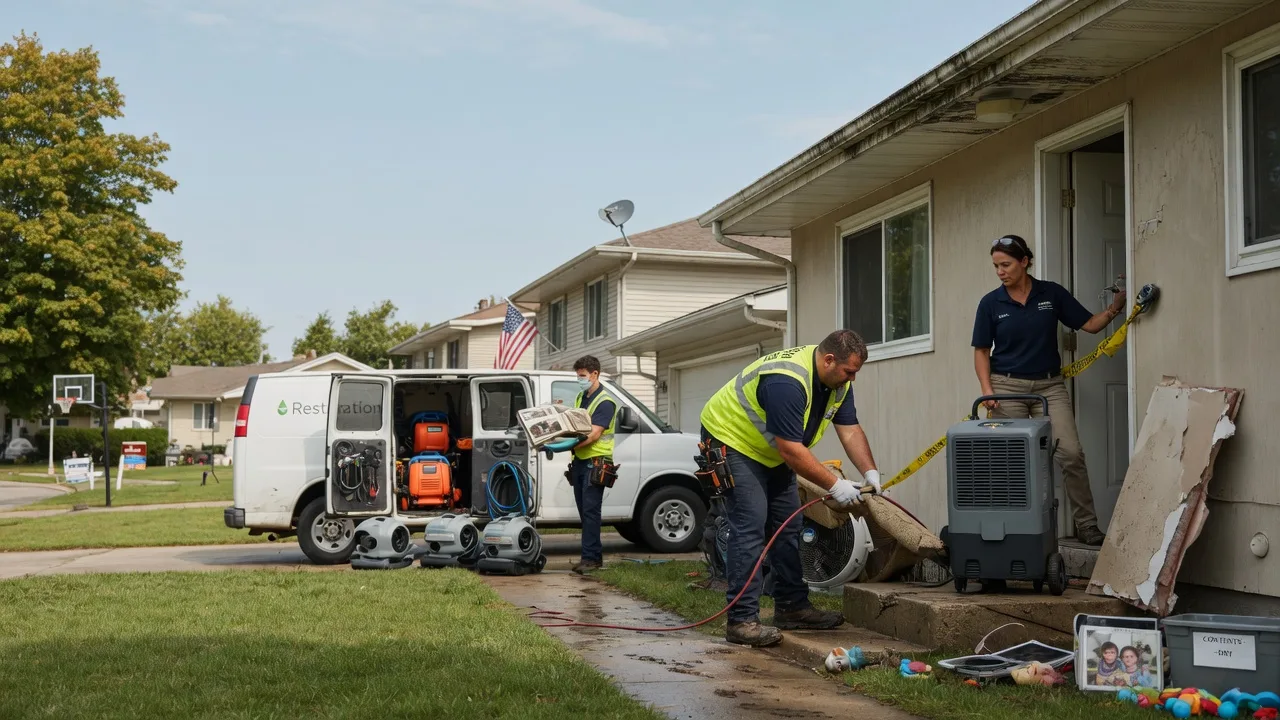 Water Damage Restoration in Peru, IL near me
